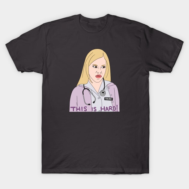 Nurse Trainee Pittman T-Shirt by thecompassrose